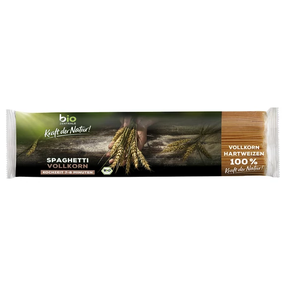 Bio - Zentrale BIO Spagetti teljes kiőrlésű durumbúza tészta 500g