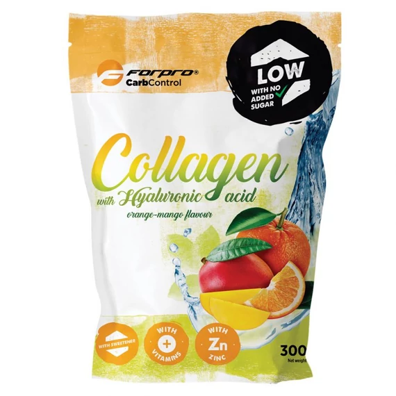 FORPRO Collagen with Hyaluronic Acid 300g Orange - Mango