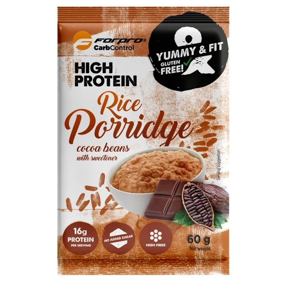 FORPRO High Protein Rice Porridge with Cocoa Beans 60g