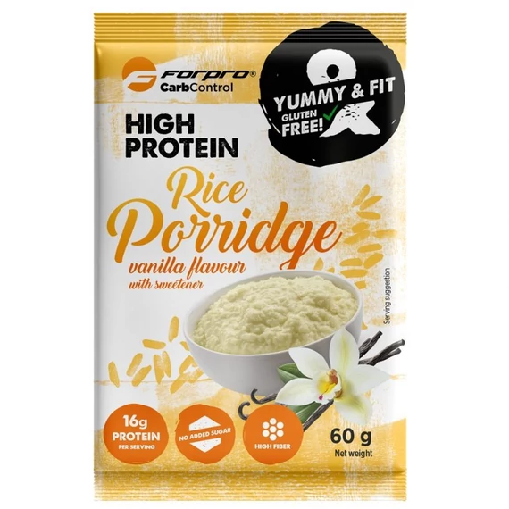 FORPRO High Protein Rice Porridge with Vanilla 60g