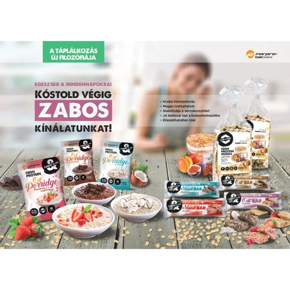 FORPRO Protein Oat Porridge with Cocoa Beans 60g