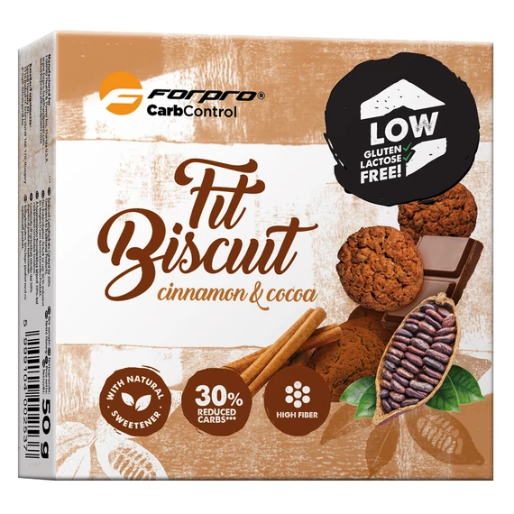 FORPRO Fit Biscuit Cinnamon - Cocoa 50g