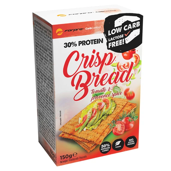 FORPRO 30% Protein Crisp Bread Tomato & Provence Spice 150g