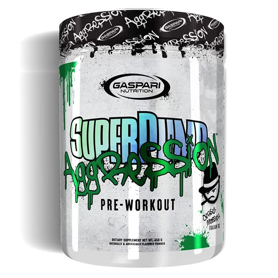 GASPARI SuperPump Agression 450g Jersey Mobster Italian Ice