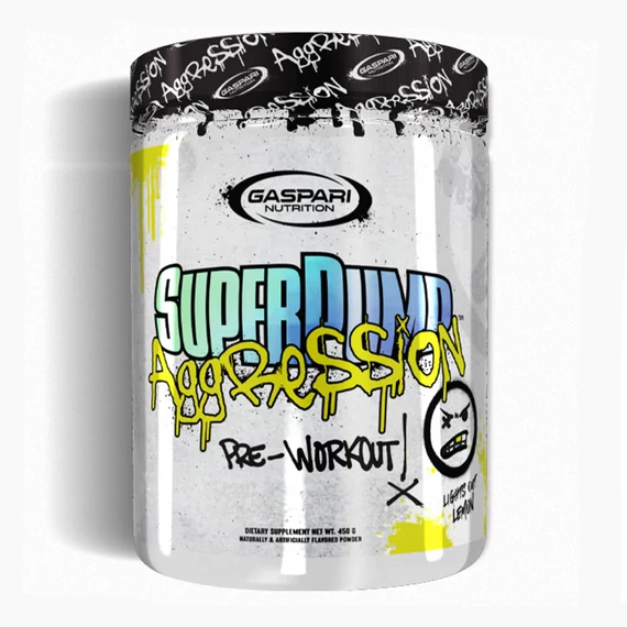 GASPARI SuperPump Agression 450g Lights Out Lemon