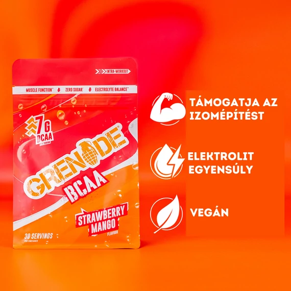GRENADE BCAA -  Strawberry Mango 390 g