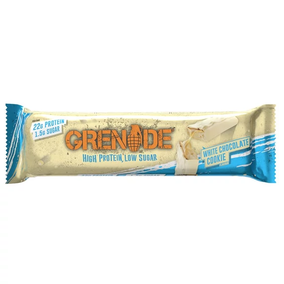 GRENADE HIGH PROTEIN BAR WHITE CHOCOLATE COOKIE 60G
