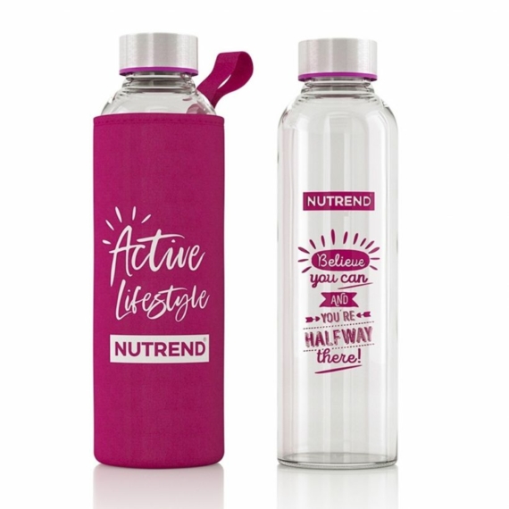 nutrend-glass-bottle-500ml-with-pink-cover