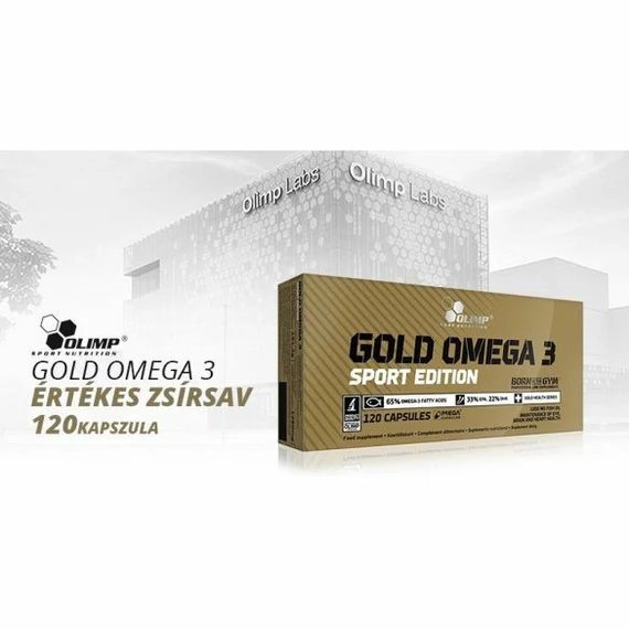 OLIMP SPORT Gold Omega 3 Sport Edition 120 kapszula