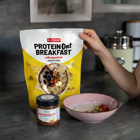 NUTREND Protein Oat Breakfast, 630 g, banana