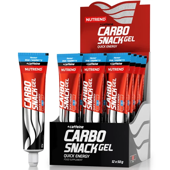 NUTREND Carbosnack with Caffeine Tubus 50g  Blue Raspberry