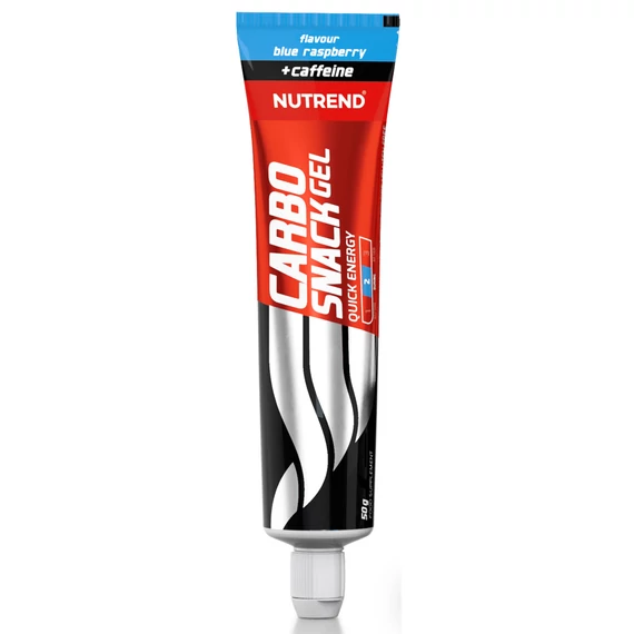 NUTREND Carbosnack with Caffeine Tubus 50g Blue Raspberry