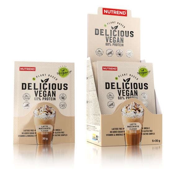 nutrend-delicious-vegan-protein-5x30g-latte-macchiato