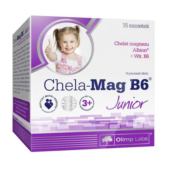 OLIMP LABS Chela - Mag B6 Junior - 15 tasak