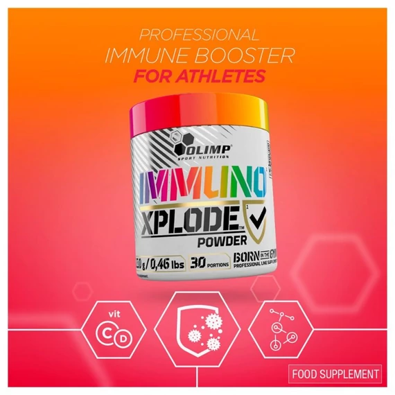 OLIMP SPORT Immuno Xplode Powder 210g Citrus Limonade