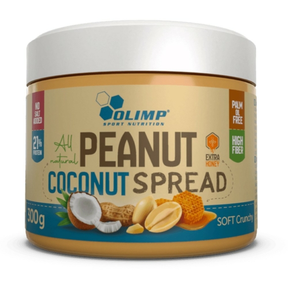 olimp-sport-peanut-coconut-spread-soft-crunchy-300g