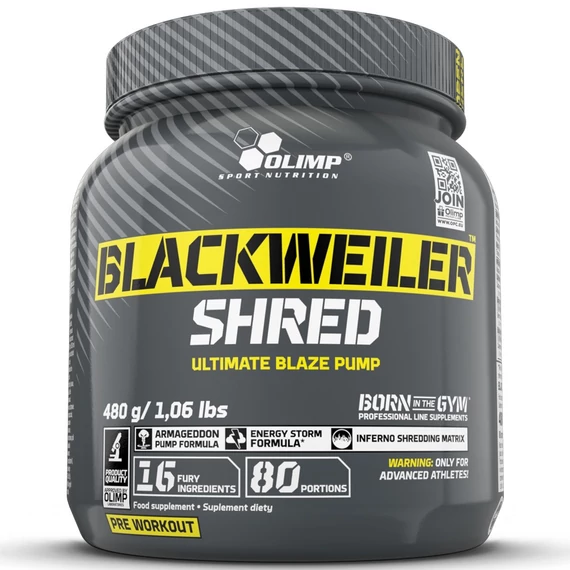 OLIMP SPORT Blackweiler Shred Exotic Orange 480g