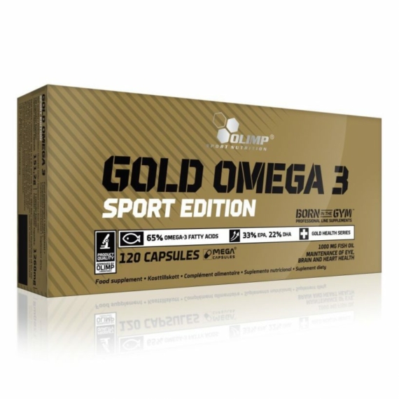 OLIMP SPORT Gold Omega 3 Sport Edition 120 kapszula