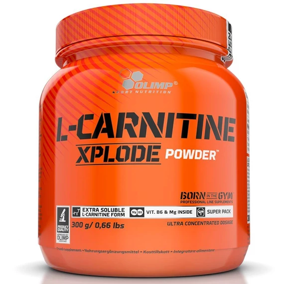 OLIMP SPORT L - Carnitine Xplode powder 300g Orange