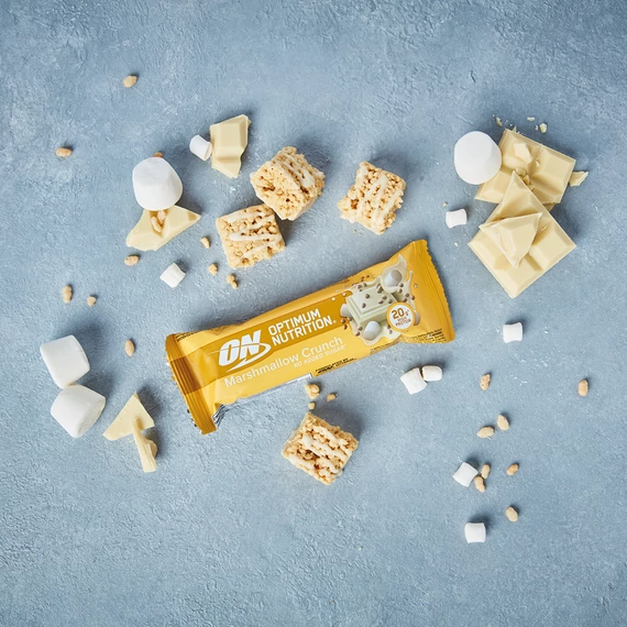 OPTIMUM NUTRITION CRUNCH PROTEIN BAR 65G MARSHMALLOW
