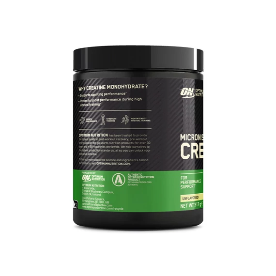 Optimum Nutrition Micronised Creatine Powder 317g Unflavoured
