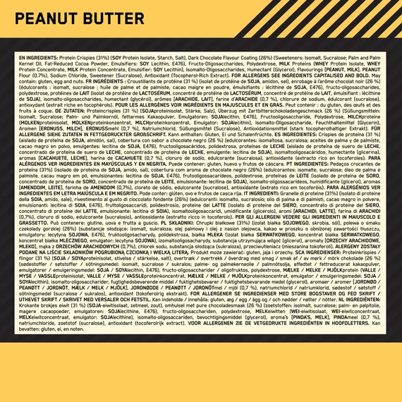Optimum Nutrition Crispy Protein Bar 65g Peanut Butter