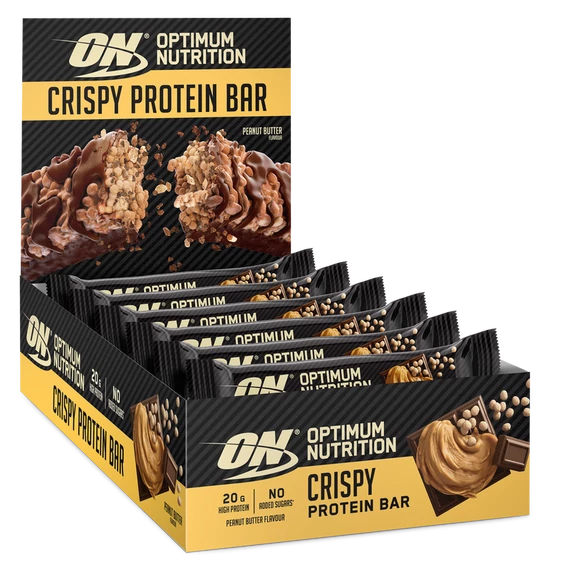 Optimum Nutrition Crispy Protein Bar 65g Peanut Butter