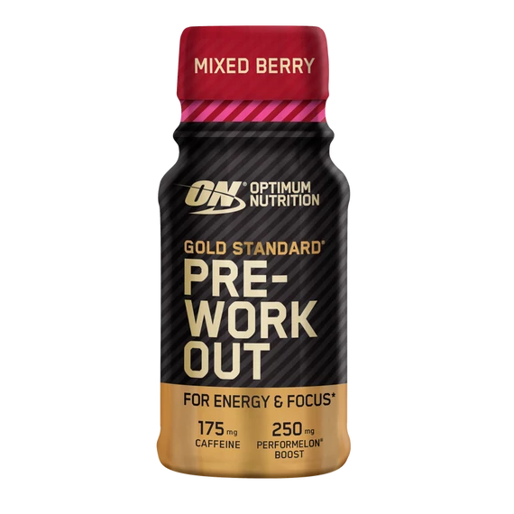 Optimum Nutrition Gold Standard Pre - Workout Shot 60ml Mixed Berry