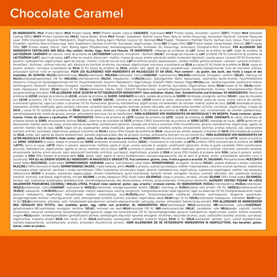 Optimum Nutrition Whipped Protein Bar 60g Chocolate Caramel