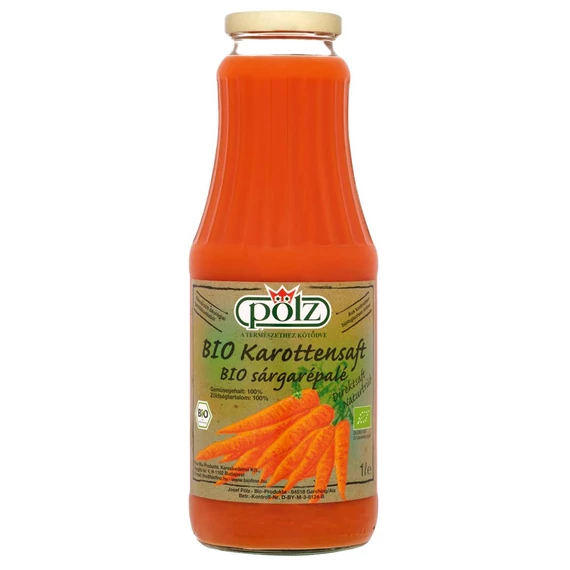 Pölz Sárgarépalé Bio 100%, 1L