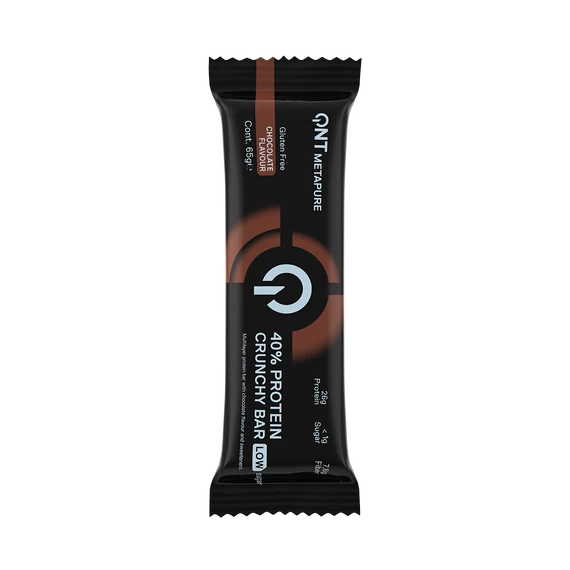 QNT METAPURE 40% Protein Crunchy Bar 65g - Chocolate