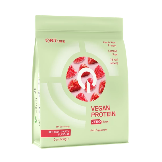 QNT Vegan Protein 500g - Red Fruits Party