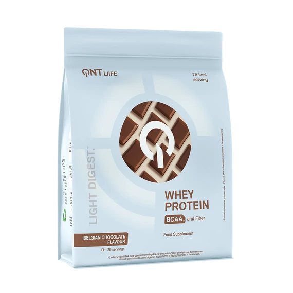 QNT Light Digest Whey Protein 500g Belgian Chocolate