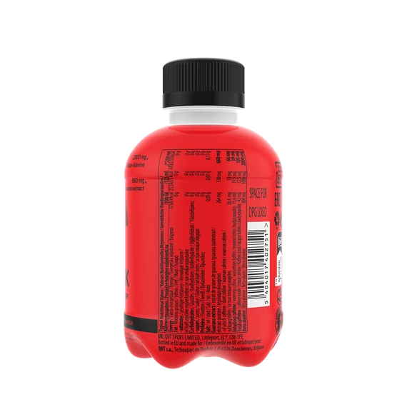 Qnt kick (focus & power) raspberry zero sugar 250 ml