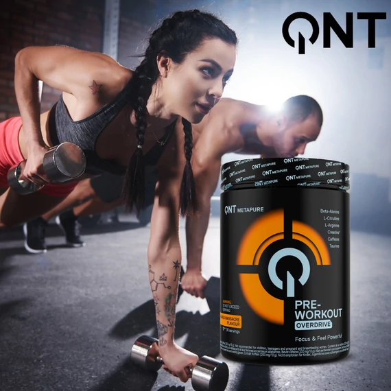 QNT Pre Workout Overdrive mango massacre 390 g