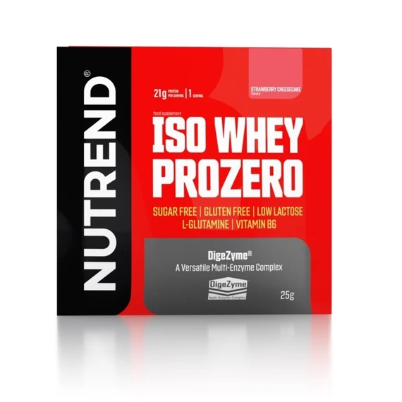 NUTREND Iso Whey Prozero 25g Strawberry Cheescake