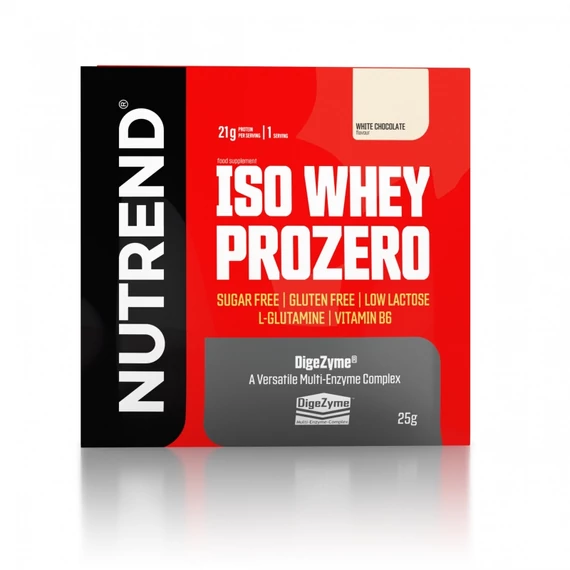 NUTREND Iso Whey Prozero 25g White Chocolate