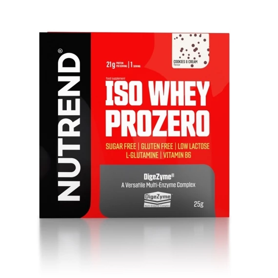 NUTREND Iso Whey Prozero 25g Cookies & Cream