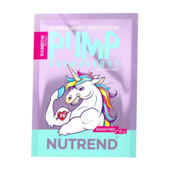 NUTREND Pump Preworkout 15g Rainbow