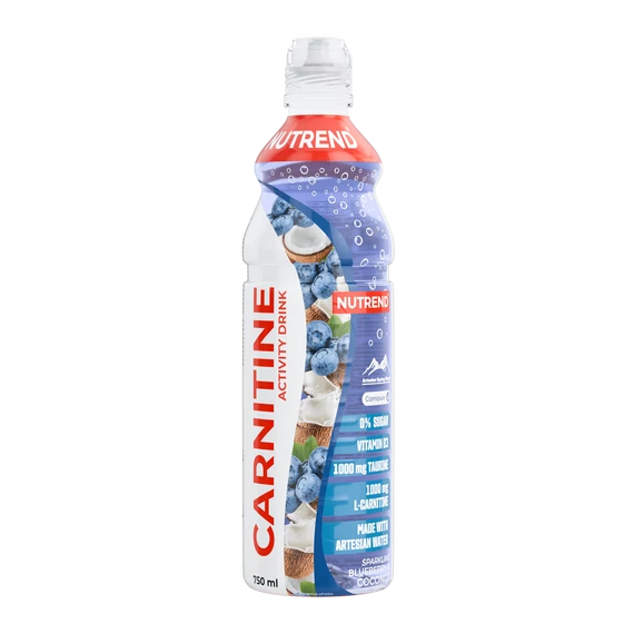 NUTREND Carnitine Drink - Coconut & Blueberry (szénsavas)